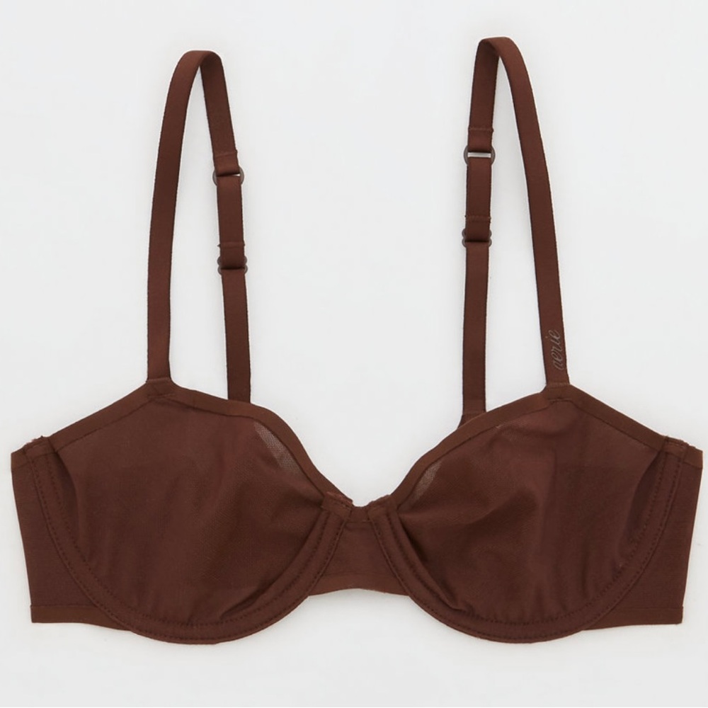 Aerie Smoothez Mesh Unlined Bra 38DD